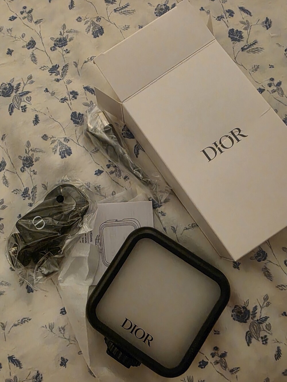 DIOR Black Phone Accessory Pack - Black Charging/Audio Module New In Box